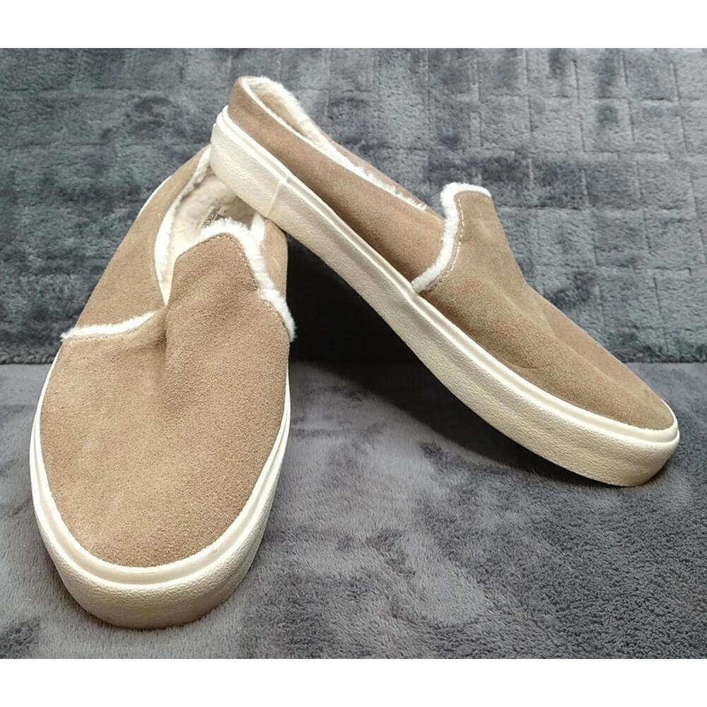 Staheekum Women's 9 Genuine Suede Stone Cozy Camp Mules Slip On Shoes